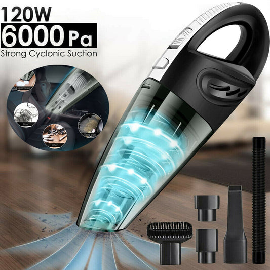 Cordless Rechargeable Handheld Wet/Dry Car Vacuum Cleaner
