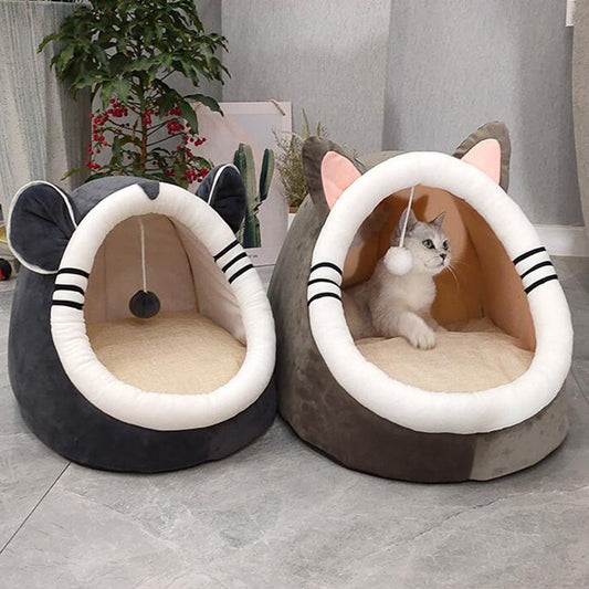 Soft Mouse Ears Cat Bed